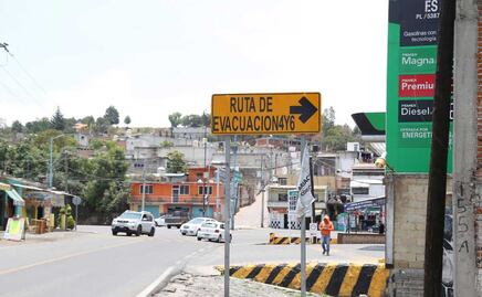App detalla en tiempo real la condición de las rutas de evacuación del Popocatépetl