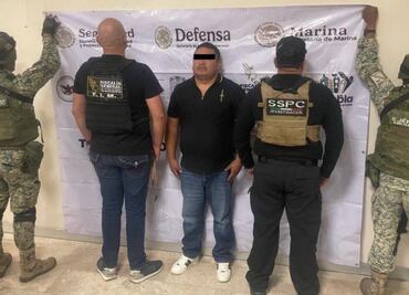 Detienen a “El carretas”, líder criminal de huachigas y robo a transporte en Puebla y Tlaxcala