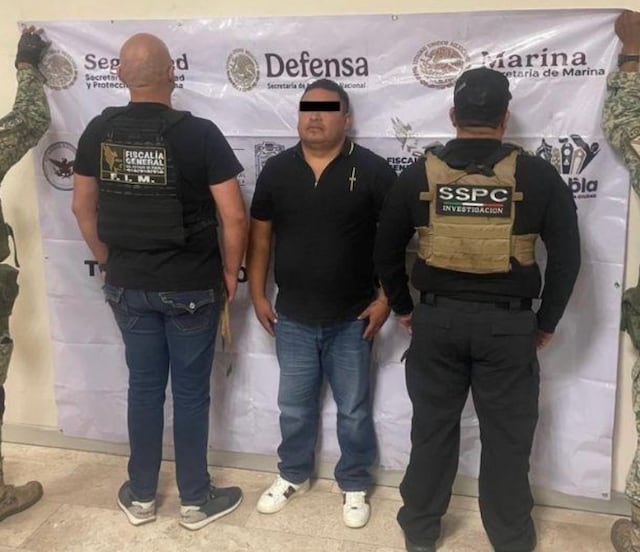 Detienen a “El carretas”, líder criminal de huachigas y robo a transporte en Puebla y Tlaxcala