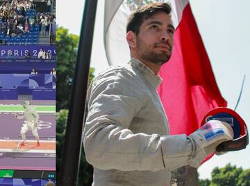 Esgrimista poblano Gibrán Zea eliminado de las Olimpiadas París 2024