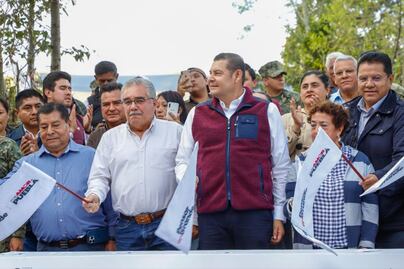 Armenta destaca la obra humana al iniciar la construcción de infraestructura hídrica en Huauchinango