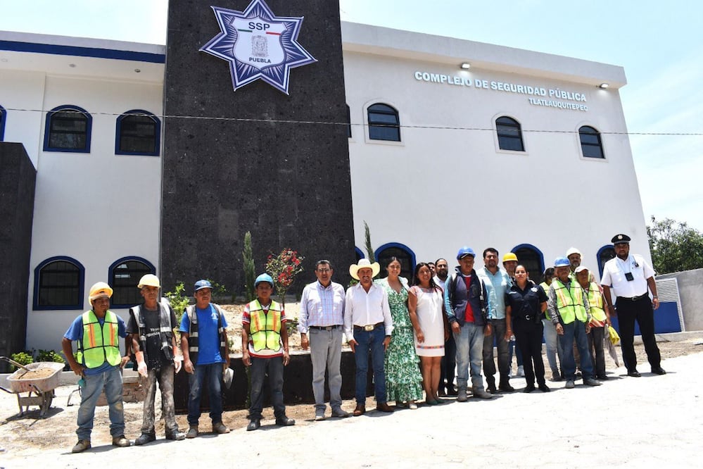El gobierno de Puebla superviso el Complejo de Seguridad Pública de Tlatlauquitepec | Foto: Especial