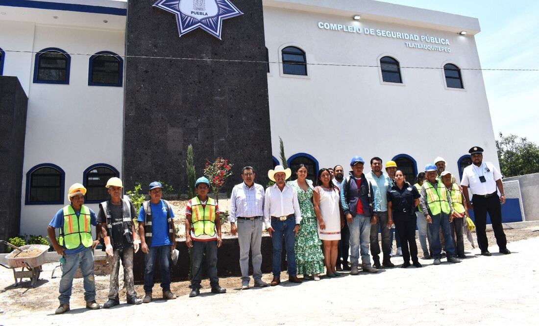 El gobierno de Puebla superviso el Complejo de Seguridad Pública de Tlatlauquitepec | Foto: Especial