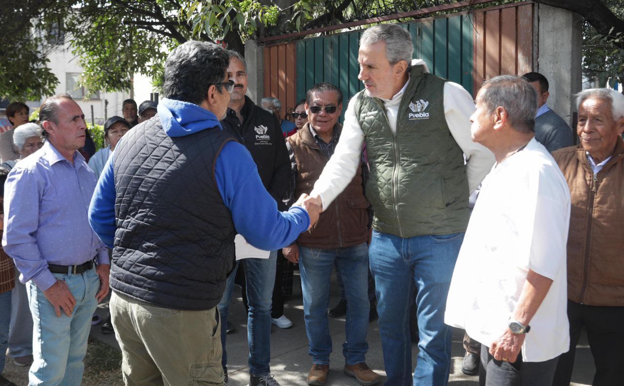 Supervisa Pepe Chedraui mantenimiento a espacios públicos de Infonavit Amalucan