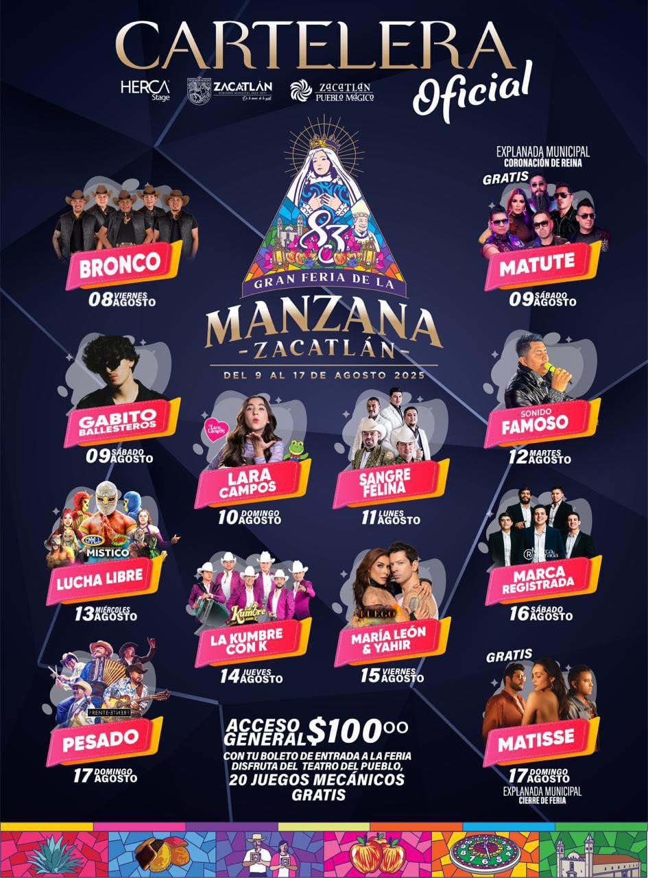 Foto: FB La Gran Feria de la Manzana Zacatlán