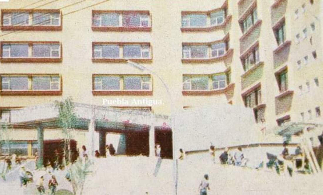 Éste iba a ser el Hospital de Cancerología en Puebla | Foto: Facebook Puebla Antigua