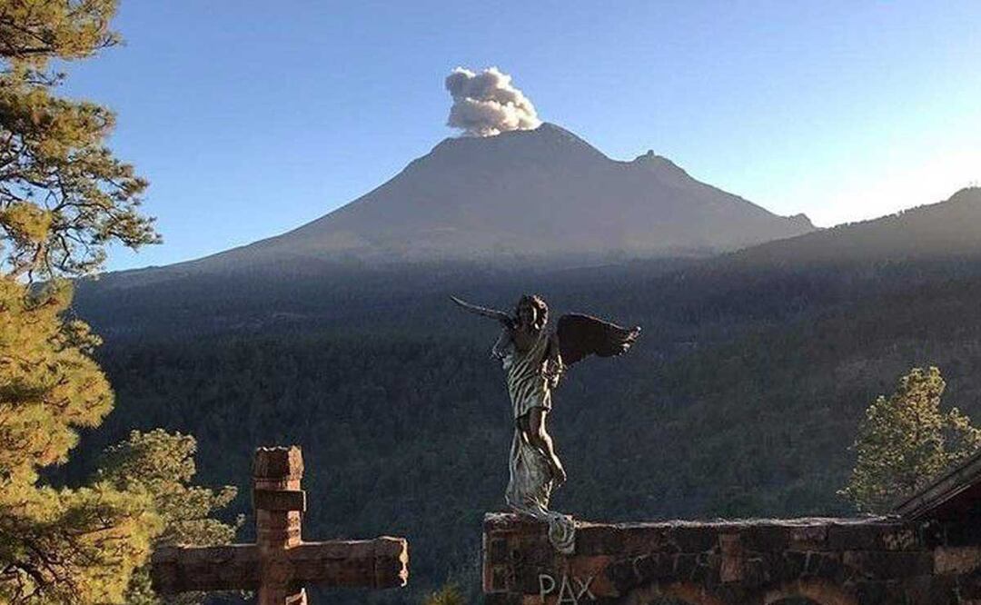 Desde la Ermita del Silencio puedes observar al volcán Popocatépetl | Instagram fotografiandomex