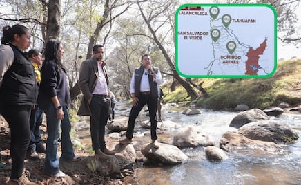 Armenta comienza rescate del río Atoyac