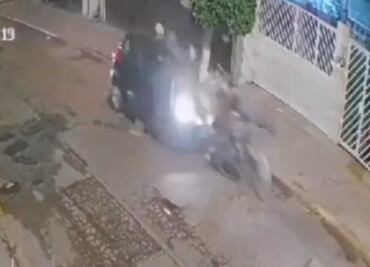 Graban a automovilista cuando atropella a pepenador intencionalmente