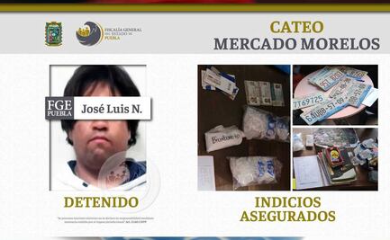 Arrestan a narcomenudista  y  aseguran  drogas en los mercados Morelos y Unión