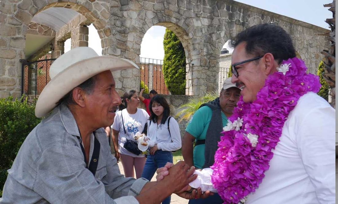 El diputado federal Ignacio Mier Velazco visitó Atlixco este fin de semana | Foto: Especial