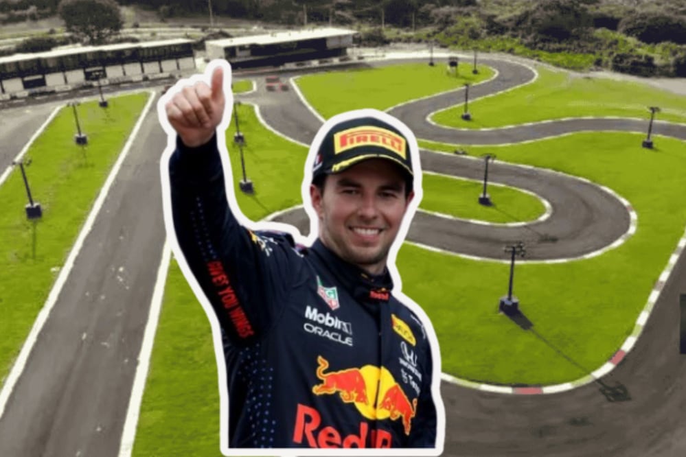 Se espera que el Kartódromo Checo Pérez llegue a Puebla en 2025 | Foto: Redes Sociales / Archivo El Universal