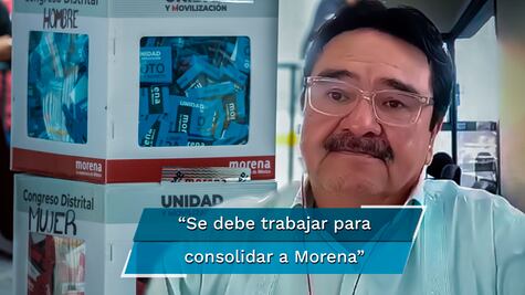 No hay tiempo para pelearse en Morena-Puebla: Agustín Guerrero