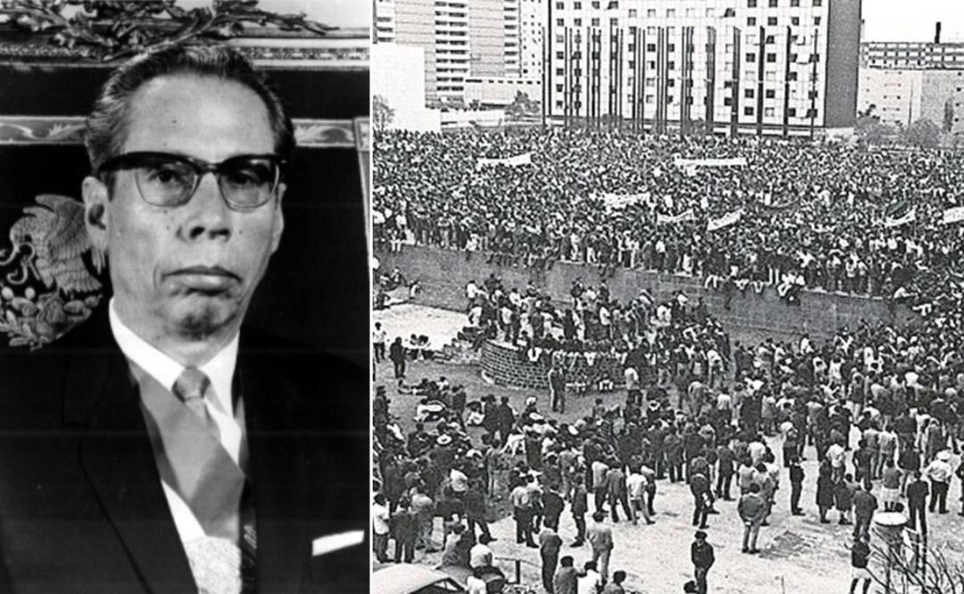 El poblano Gustavo Díaz Ordaz fue el responsable de la matanza estudiantil de 1968 | Foto: Archivo El Universal