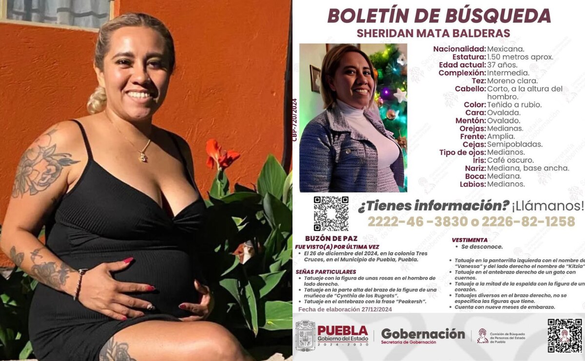 Sheridan Mata fue vista por última vez el 26 de diciembre I Foto: Especial