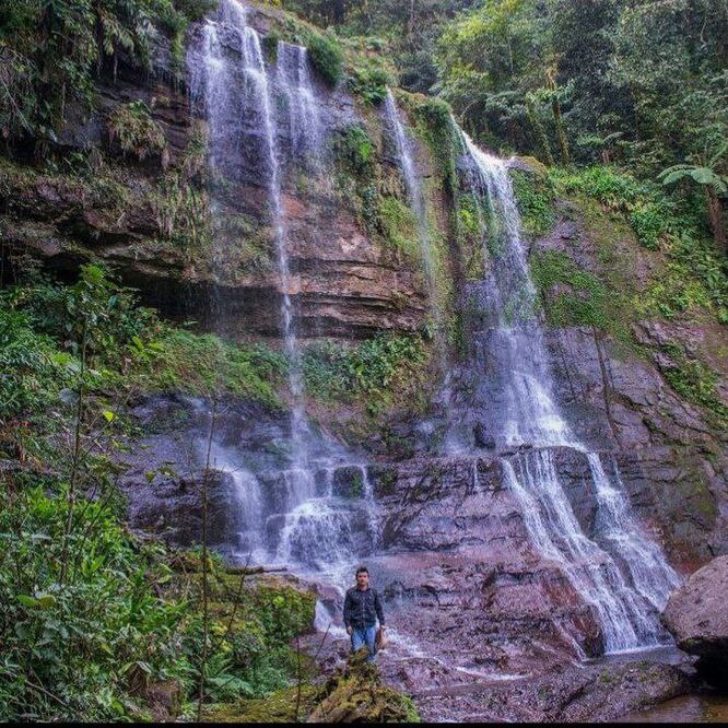 Esta es la cascada Velo de Novia | Instagram davidgaboni