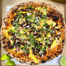 Gran éxito tienen pizzas de migrante poblano en Estados Unidos, aquí su historia