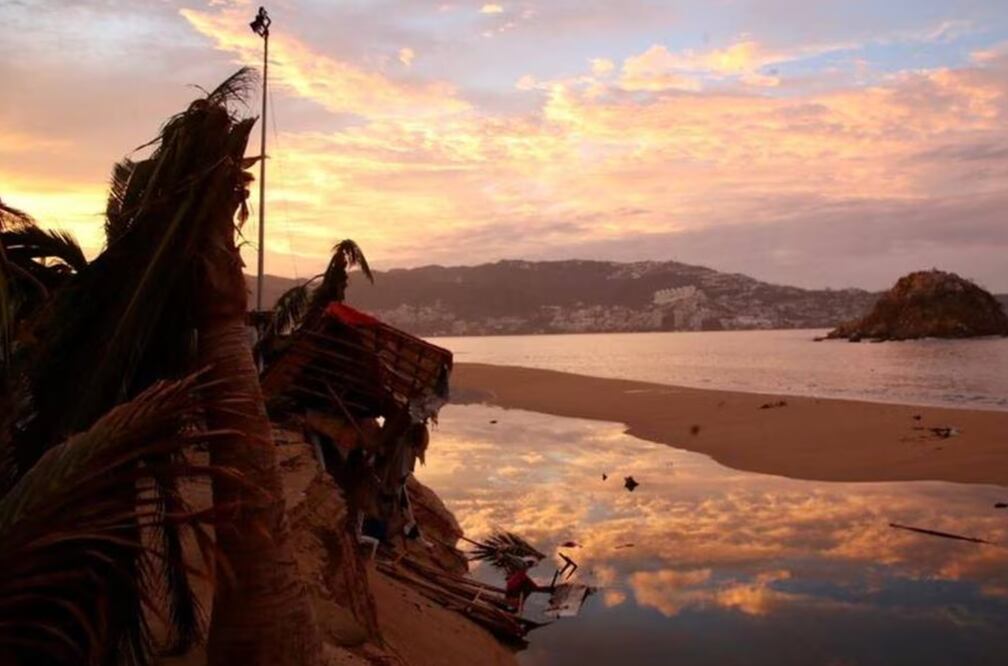 "Otis", el huracán más fuerte en la historia del Pacífico Oriental: NOAA. Foto: Valente Rosas/ EL UNIVERSAL