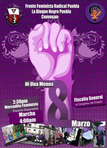Día Internacional de la Mujer. Invitan a participar en mercadita feminista el 8 de marzo