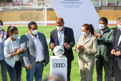 Audi México inaugura obra que es parte de su programa Ciudadanía Corporativa