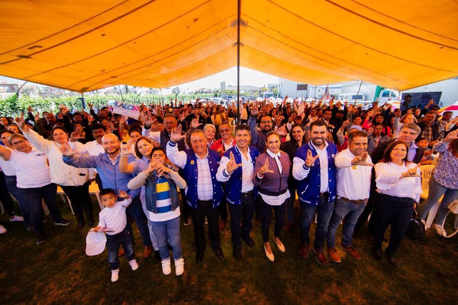 El candidato Lalo Rivera se reunió con simpatizantes en Chignahuapan | Especial