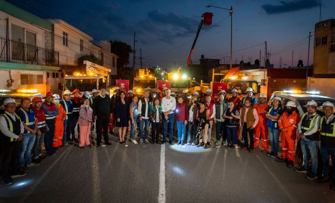 Pepe Chedraui puso en marcha un programa de iluminación en la ciudad de Puebla | Foto: Ayuntamiento de Puebla