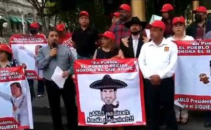 Ahora surge en Puebla grupo de apoyo a Fernández Noroña para presidente 