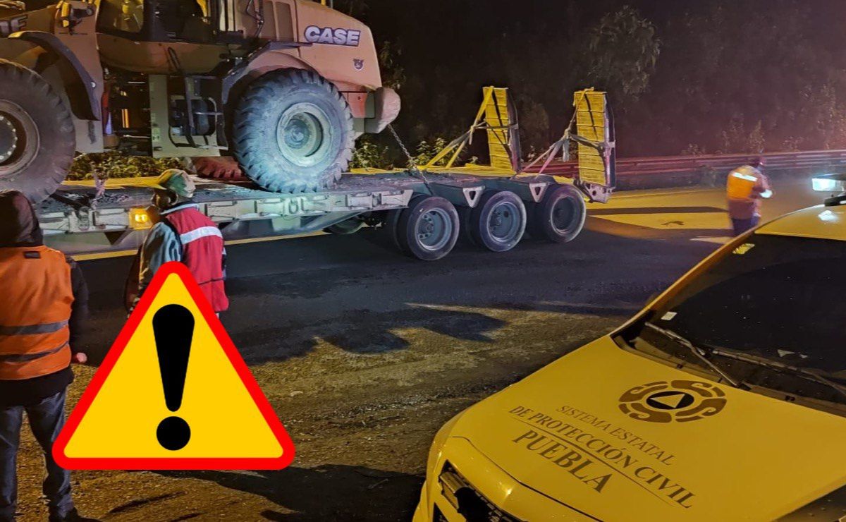 Continúa cierre en la autopista Acatzingo-Ciudad Mendoza con dirección a Puebla por talud