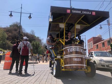 Turibike Cholula: conoce pedaleando este pueblo mágico