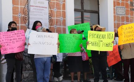PROTESTAN EN ATLIXCO