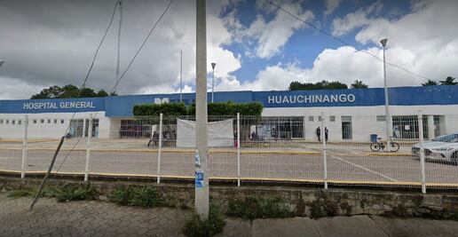 Fuertes lluvias colapsan techos del Hospital General de Huauchinango