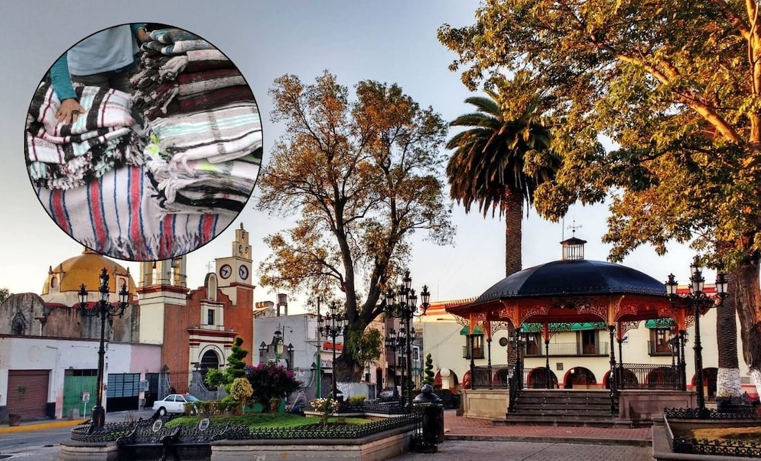 Santa Ana Chiautempan se encuentra en el estado de Tlaxcala y podrás conseguir cobijas aquí | Foto: EsImagen / Victor Rodriguez