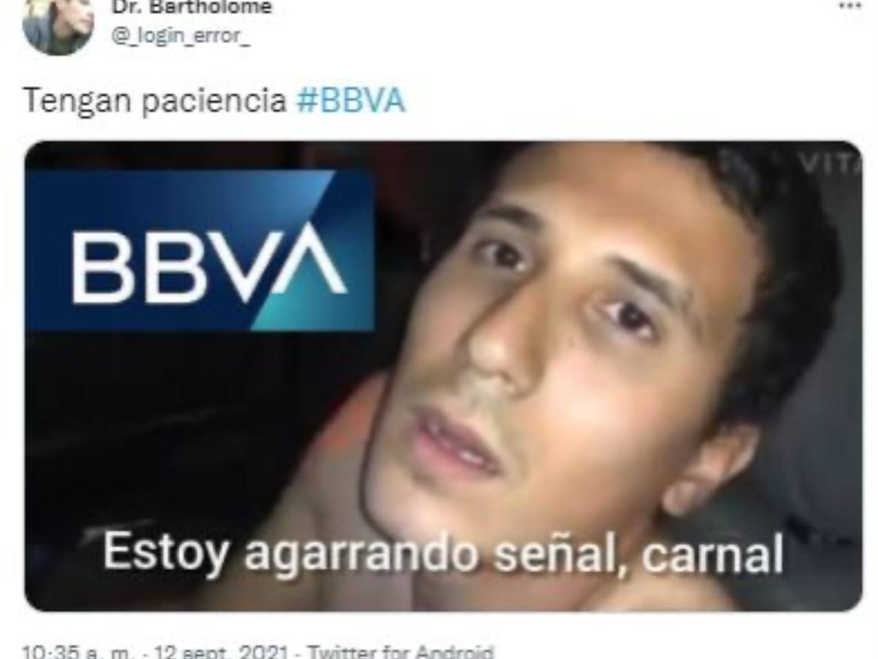 Fallan la app y cajeros de BBVA y los usuarios hacen memes