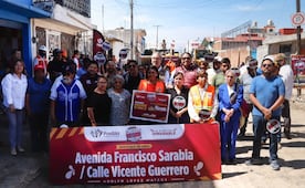Arranca Pepe Chedraui trabajos de rehabilitación vial en la colonia Adolfo López Mateos