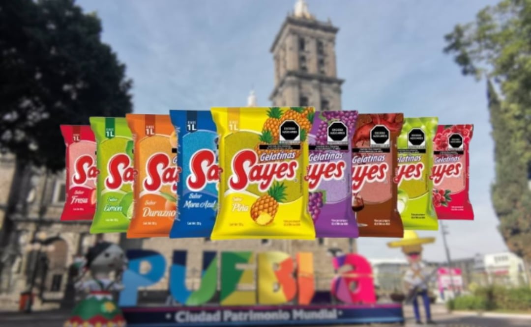Las gelatinas Sayes son 100 por ciento poblanas | Foto: Sayes / Especial