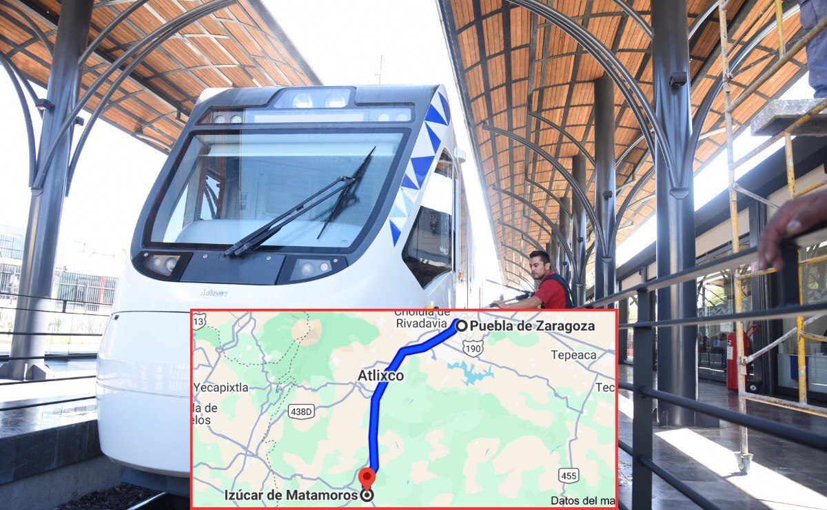 Tren ligero Puebla-Cholula-Atlixco está en estudio; proyecto de cablebús avanza