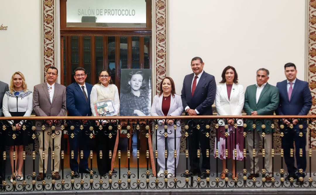 Inauguran salón de protocolos "Elena Garro" en antigua sede del Congreso de Puebla  | Foto: Gobierno de Puebla.