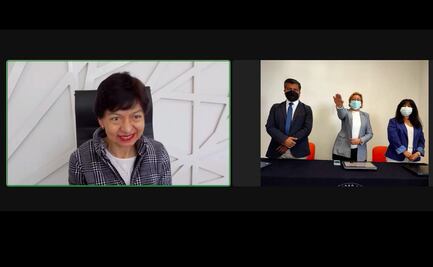 Lilia Cedillo toma protesta a las directoras del Complejo Regional Centro y Prepa Zapata