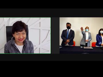 Lilia Cedillo toma protesta a las directoras del Complejo Regional Centro y Prepa Zapata