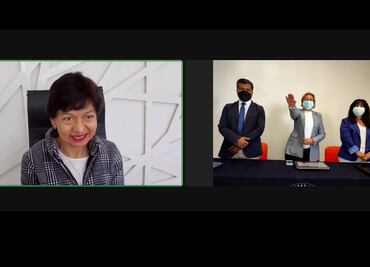 Lilia Cedillo toma protesta a las directoras del Complejo Regional Centro y Prepa Zapata