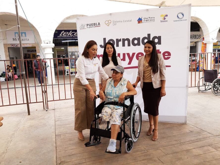 Gaby Bonilla y Vania Vidal encabezaron jornada para personas con discapacidad | Fotos Congreso del Estado de Puebla