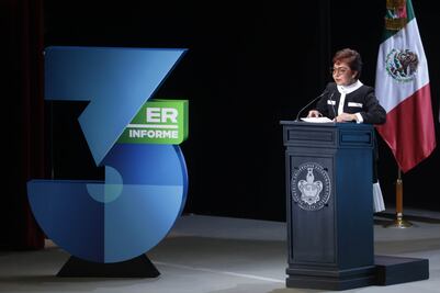 Lilia Cedillo rinde su tercer informe en la BUAP;  aumenta matrícula por CU2