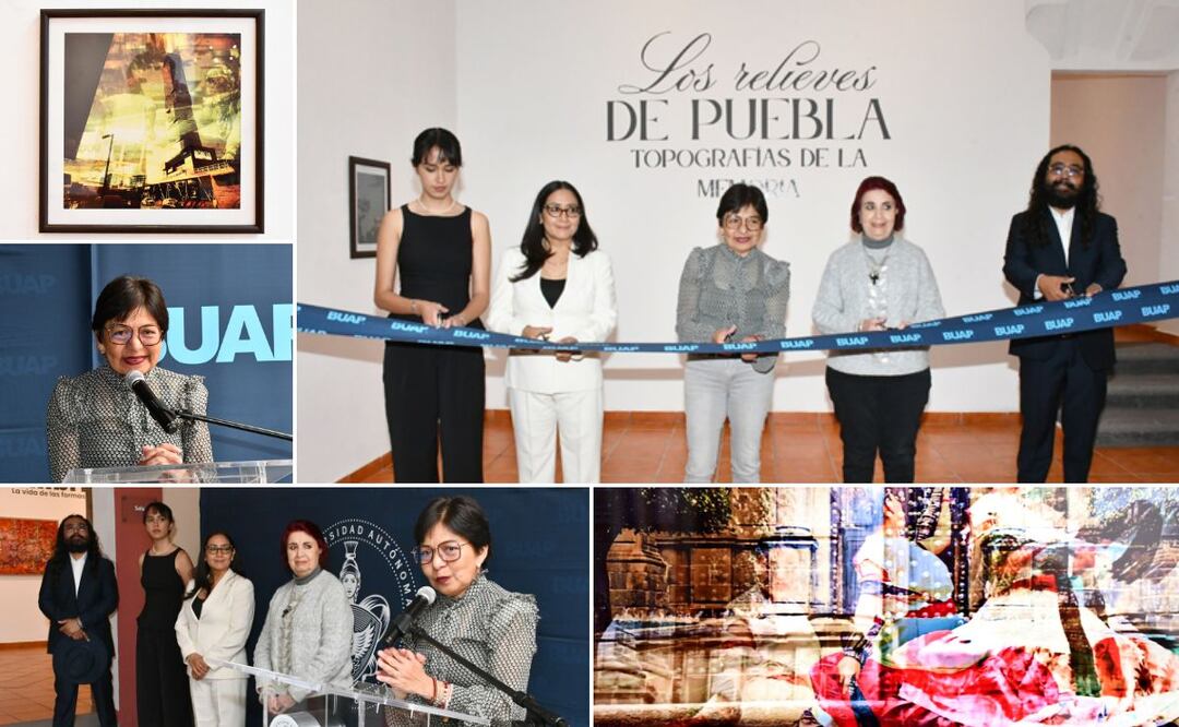 “Los relieves de Puebla. Topografías de la memoria” está integrada por 22 piezas | Foto: Buap