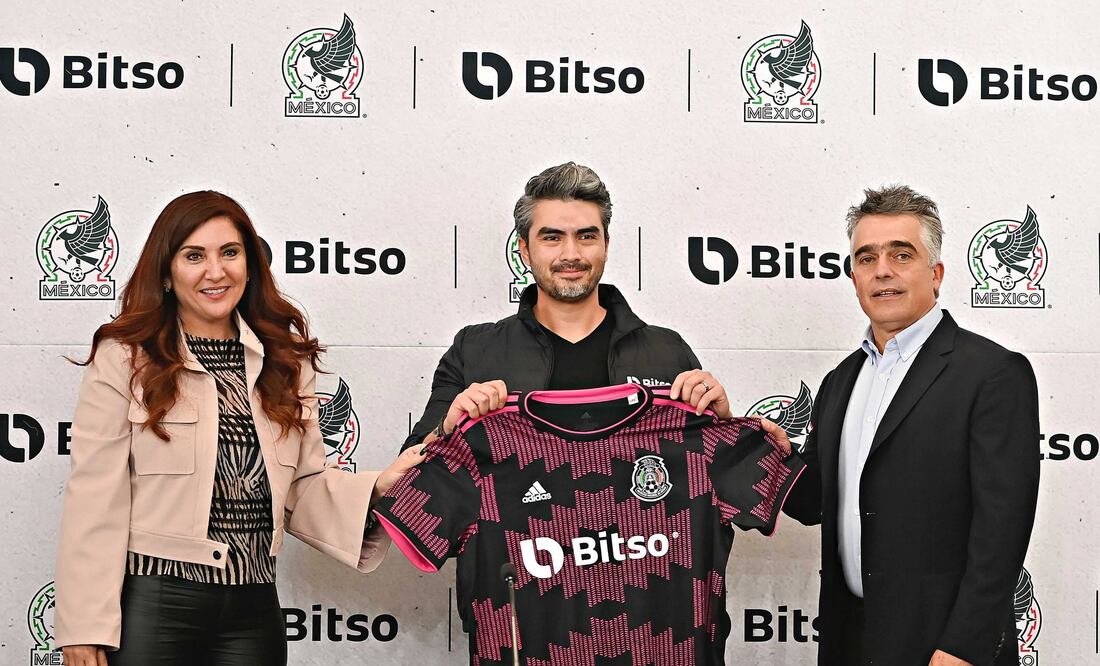 Este miércoles se anunció la participación de la empresa mexicana como patrocinadora del tri. Foto: Bitso