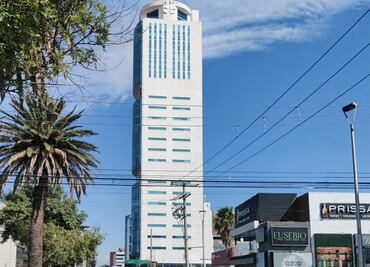 Qué hay en la Torre JV Juárez, el tercer rascacielos más alto de Puebla