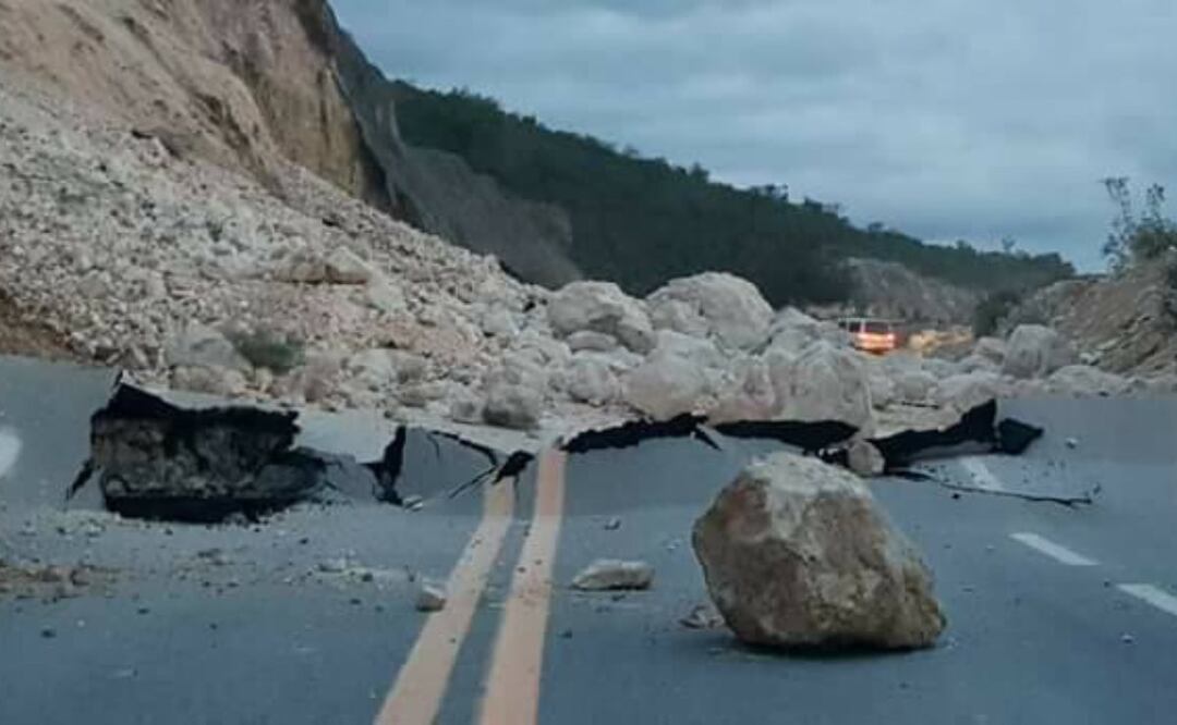 Ten cuidado al pasar por esta falla geológica en Puebla | Foto: Redes sociales