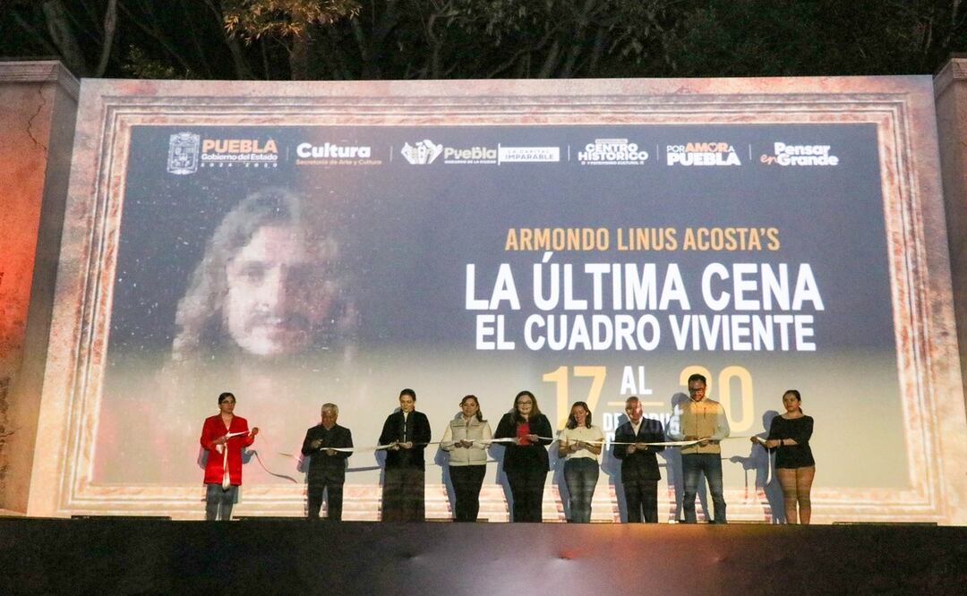 La obra fue creada por el reconocido director Armondo Linus Acosta | Foto: Gobierno de Puebla