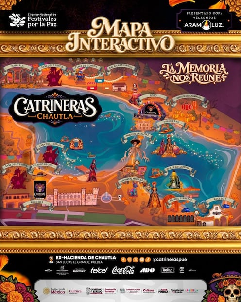 Catrineras Chautla 2026: consulta fechas, costos, atractivos y nuevos estacionamientos | Foto: Gobierno de Puebla.