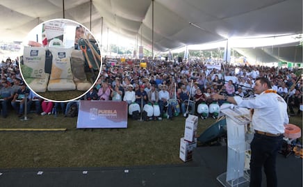 Insumos y tecnología para el campo impulsan soberanía alimentaria en Tenampulco: Armenta