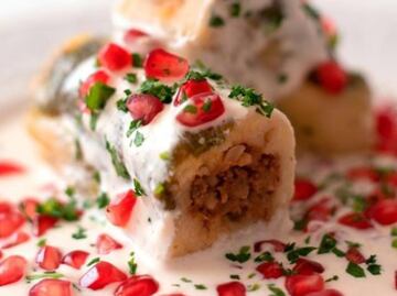 Pruebe sus ricos y deliciosos tamales de nogada